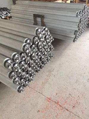 Aluminium Shaft Loom Roller Weaving Loom Components