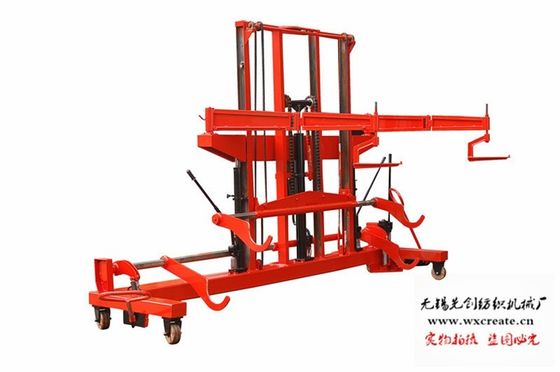 Paper Warp Beam Trolley Carrying Upper And Bottom Beams Together 1000kgs