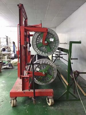 Paper Warp Beam Trolley Carrying Upper And Bottom Beams Together 1000kgs