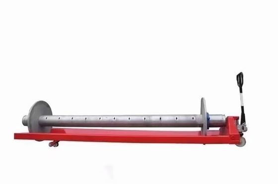 Factory Direct Sales Durable Hand push Warp beam Trolley Fabric Pack And Roll Trolley